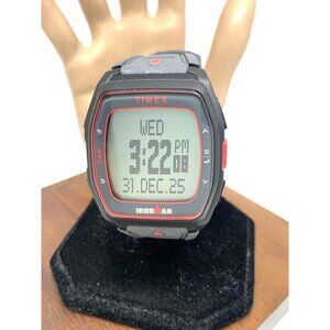 Timex Men's Watch TW5M62600 Ironman Quartz Digital Sport Gray Rubber Band 40mm